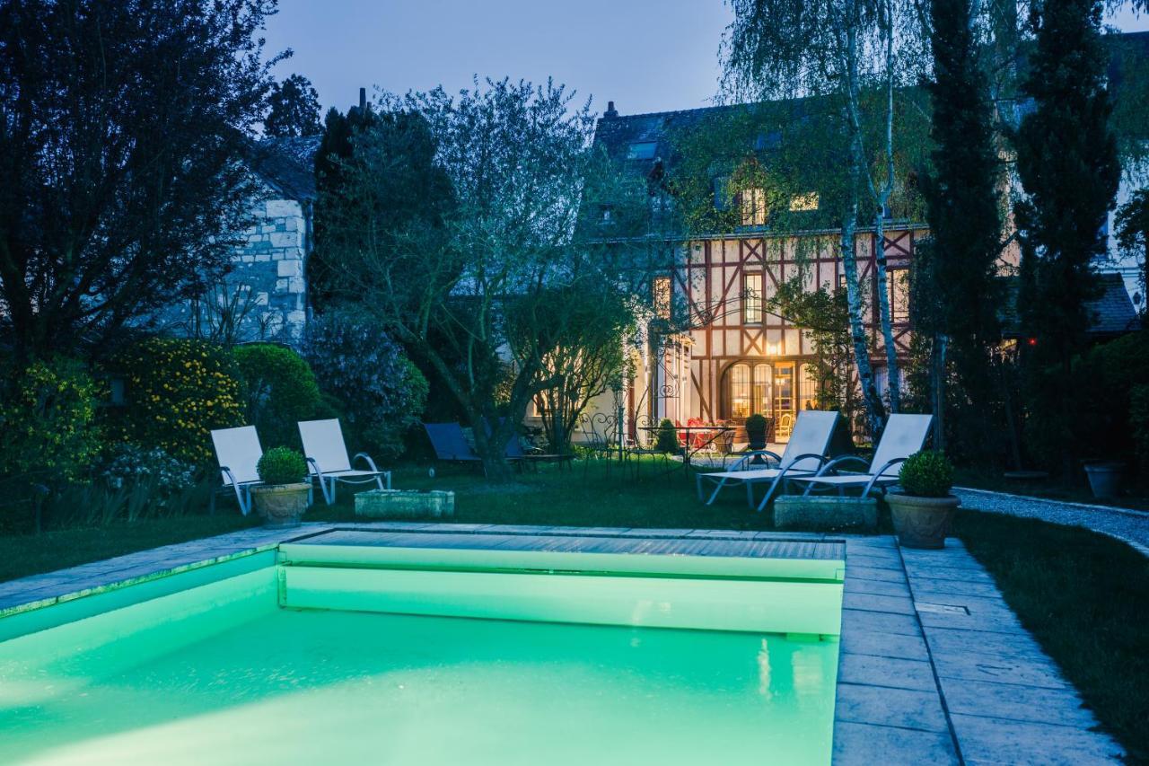 Hotel Spa - Au Charme Rabelaisien Amboise Exterior photo