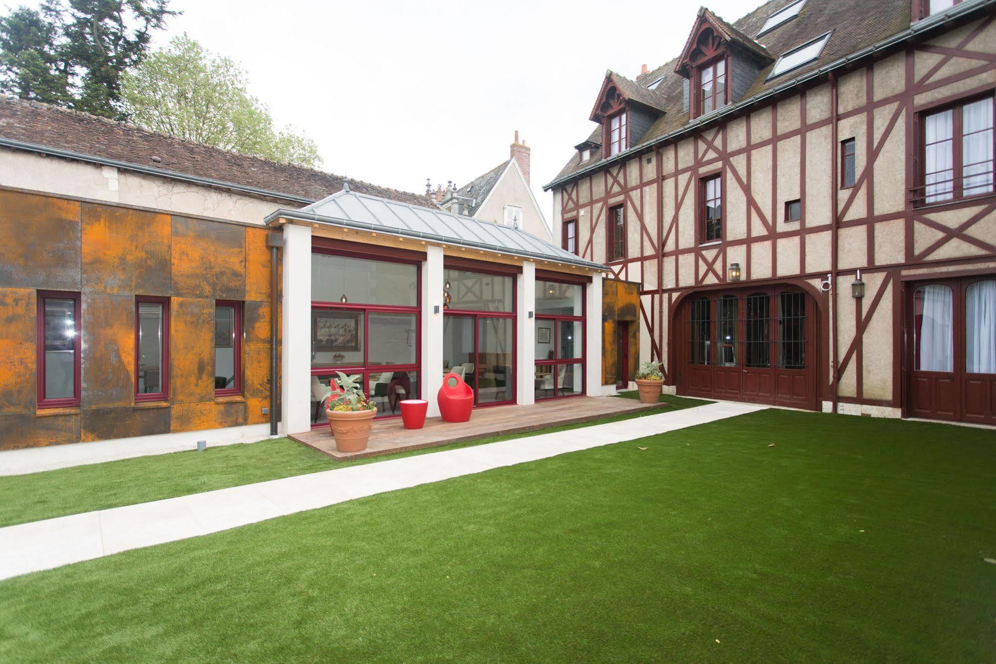 Hotel Spa - Au Charme Rabelaisien Amboise Exterior photo
